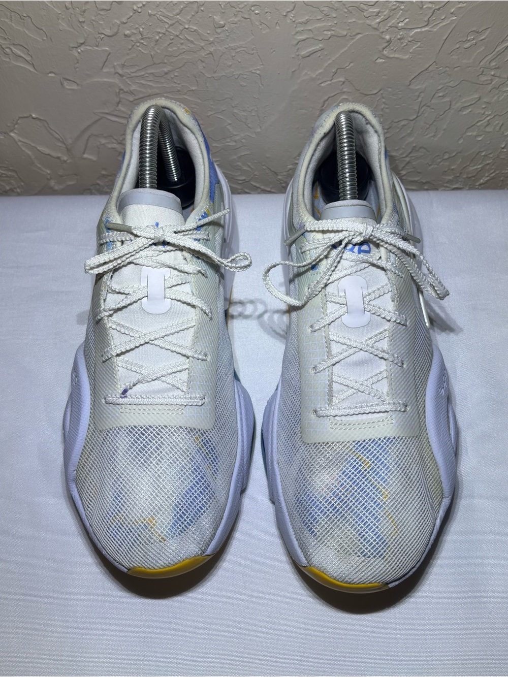 Nike Women's Air Zoom SuperRep 3 White University Gold" colorway Size 8 - Picture 4 of 10